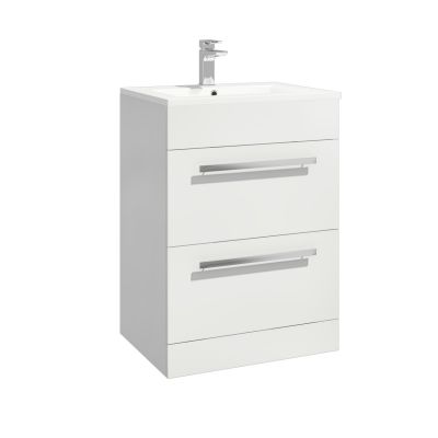 Lili 2 Drawer 600 Vanity Unit