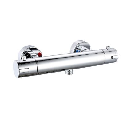 Round Exposed Thermostatic Valve Chrome