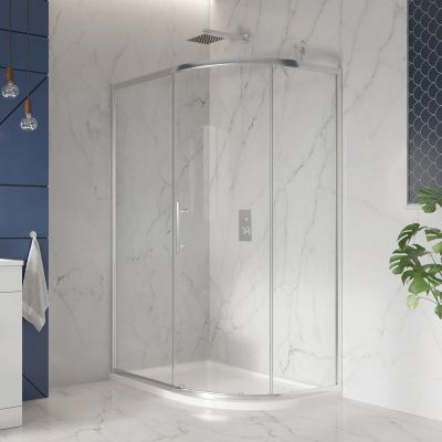 S8 Offset Single Door Quadrant