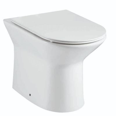 Middleton Rimless Back to Wall Pan & Soft Close Seat