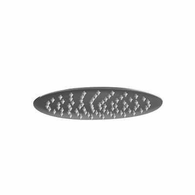 Chrome Round Shower Head 400mm with Arm Options