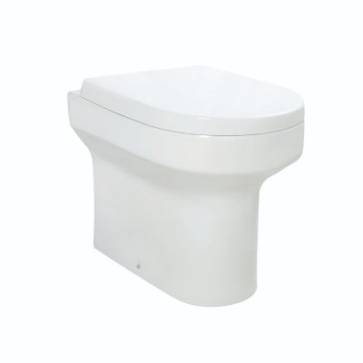 Spa Back to Wall Pan & D Shape Soft Close Seat