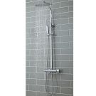 Marco Oval Rigid Riser Shower Chrome