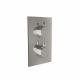 Twin Round Handle Concealed Valve WRAS approved Shower Valve  (Round and Square Plates)
