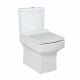 Denza Open Back Pan Including Cistern & Slimline Seat