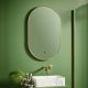 Aubrey LED Mirror Brass