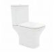 Porto Rimless Open Back Pan Including Cistern & Wrap Over Seat